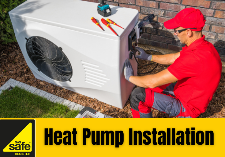 heat pump installation Bury