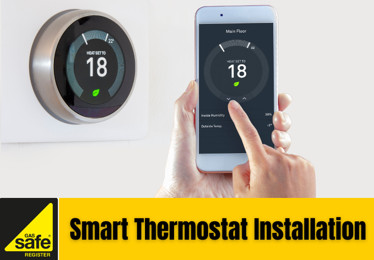 smart thermostat installation Bury